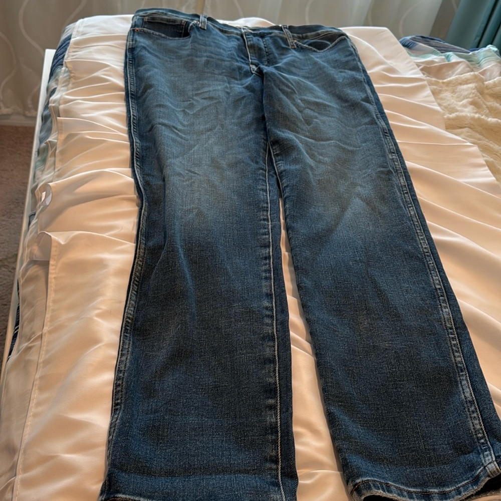 NWT Madewell Mid-Rise Stovepipe jeans size 32
